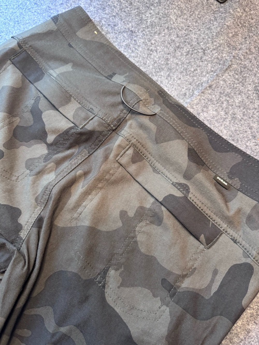 Prana Halle II Charcoal Camo Joggers - Picture 5 of 5